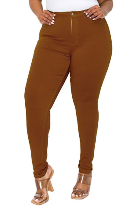 Superstretch Rust Jeans Plus