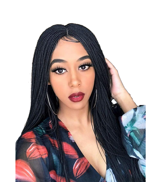 Senegal Micro Twist Lace Wig 22"