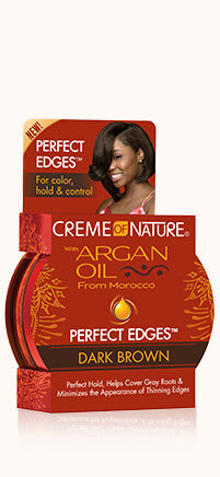 Creme Of Nature Argan Oil Perfect Edges Dark Brown